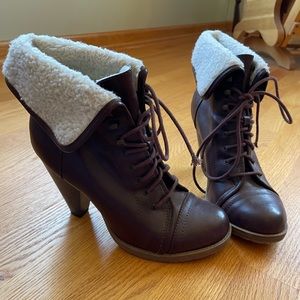 Mossimo Supply Company 7.5 High Heeled Boots.